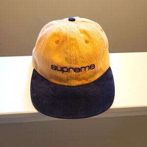 Supreme Denim Suede Compact 6 Panel